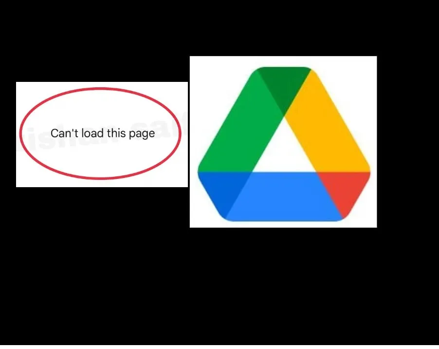 Google Drive Can't load