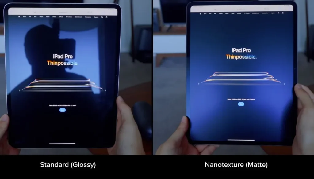 nanotextuture vs standard