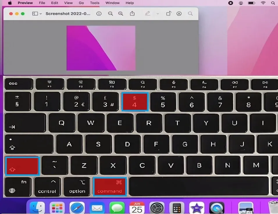 How to snip on mac