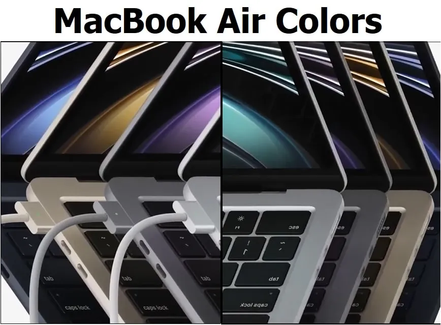 MacBook Air Colors