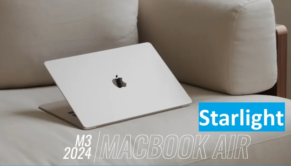 Starlight MacBook Air M3 