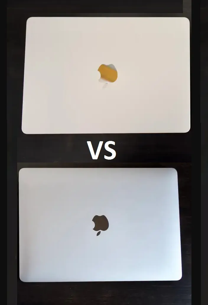 Starlight vs Silver MacBook Air